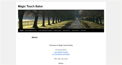 Desktop Screenshot of magictouchsalon.com